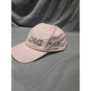 Y2k Dolce & Gabbana White Tennis Hat